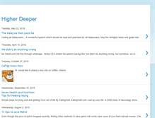 Tablet Screenshot of higherdeeper.blogspot.com