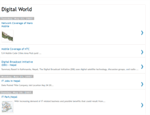Tablet Screenshot of digiworldnepal.blogspot.com