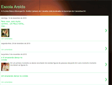 Tablet Screenshot of escolaaroldo.blogspot.com