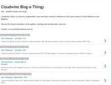 Tablet Screenshot of cloudwine.blogspot.com
