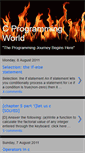 Mobile Screenshot of cprogrammingworld-akv.blogspot.com