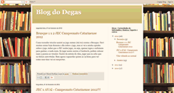 Desktop Screenshot of blogdodegas.blogspot.com