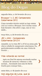 Mobile Screenshot of blogdodegas.blogspot.com
