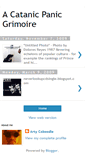 Mobile Screenshot of acatanicpanicgrimoire.blogspot.com