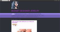 Desktop Screenshot of budgetdesignerjewelry.blogspot.com