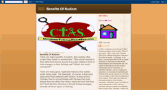 Desktop Screenshot of benefitsofnudism.blogspot.com
