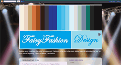 Desktop Screenshot of fairyfashiondesign.blogspot.com