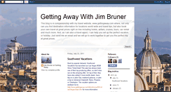 Desktop Screenshot of gettingawaywithjimbruner.blogspot.com