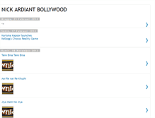 Tablet Screenshot of nickardiantbollywoodmania.blogspot.com