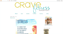 Desktop Screenshot of cravefitnessblog.blogspot.com