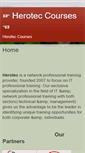 Mobile Screenshot of herotec-training.blogspot.com