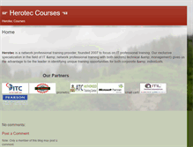 Tablet Screenshot of herotec-training.blogspot.com