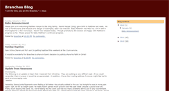 Desktop Screenshot of branchesblog.blogspot.com