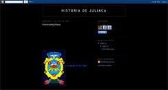 Desktop Screenshot of historiadejuliacabequer.blogspot.com