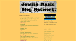 Desktop Screenshot of jewishmusic101.blogspot.com