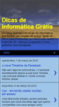 Mobile Screenshot of dicasdeinformaticagratis.blogspot.com