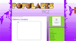 Desktop Screenshot of popularesedetalhesmcz.blogspot.com