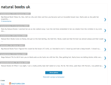 Tablet Screenshot of natural-boobs-uk.blogspot.com