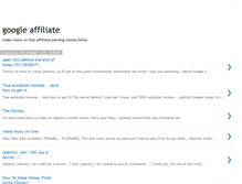 Tablet Screenshot of googleaffiliatnow.blogspot.com