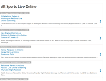 Tablet Screenshot of freesportsliveonline.blogspot.com