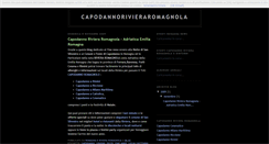 Desktop Screenshot of capodannorivieraromagnola.blogspot.com