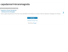 Tablet Screenshot of capodannorivieraromagnola.blogspot.com