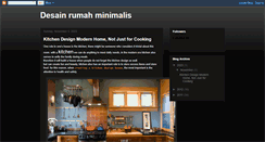 Desktop Screenshot of desainrumahminimalis.blogspot.com