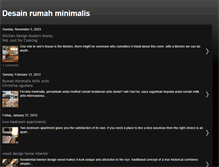 Tablet Screenshot of desainrumahminimalis.blogspot.com