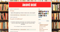 Desktop Screenshot of blogdoandredede.blogspot.com