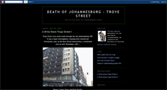 Desktop Screenshot of dojtroyestreet.blogspot.com