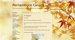 Desktop Screenshot of pernambucocanada.blogspot.com