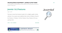 Desktop Screenshot of joomlawebdesignnews.blogspot.com