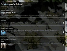 Tablet Screenshot of crookedpawsretreat.blogspot.com