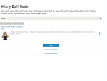 Tablet Screenshot of hilary-duffnude.blogspot.com
