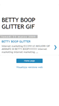 Mobile Screenshot of betty-boop-glitter.blogspot.com
