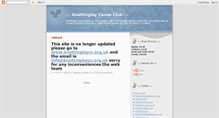 Desktop Screenshot of knottingleycc.blogspot.com
