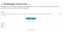 Tablet Screenshot of knottingleycc.blogspot.com