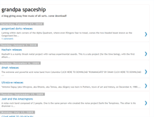 Tablet Screenshot of grandpaspaceship.blogspot.com