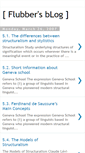 Mobile Screenshot of flubbersblog.blogspot.com
