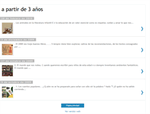Tablet Screenshot of infantil3a5.blogspot.com