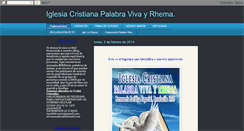Desktop Screenshot of icpalabraviva.blogspot.com