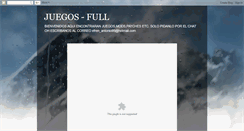 Desktop Screenshot of mejoresjuegos95.blogspot.com