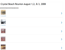 Tablet Screenshot of crystalbeachreunion.blogspot.com