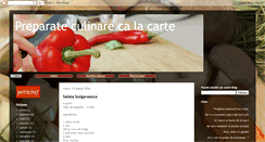 Desktop Screenshot of bucatarii.blogspot.com