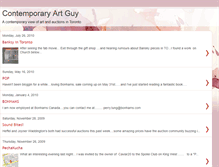 Tablet Screenshot of contemporaryartguy.blogspot.com