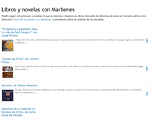 Tablet Screenshot of librosynovelasconmarbenes.blogspot.com