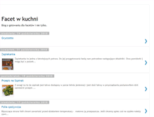 Tablet Screenshot of facet-gotuje.blogspot.com