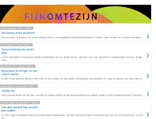 Tablet Screenshot of fijnomtezijn.blogspot.com