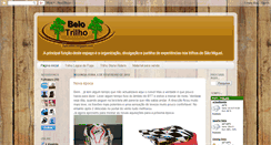 Desktop Screenshot of belo-trilho.blogspot.com