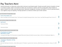 Tablet Screenshot of payteachersmore.blogspot.com